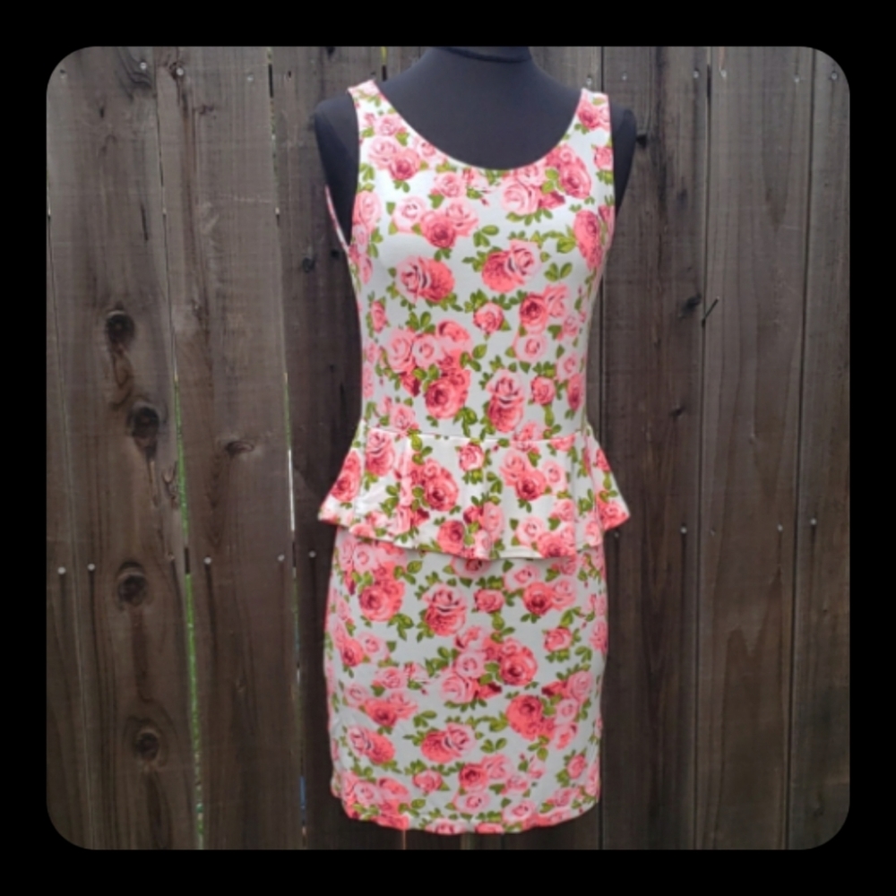Peplum dress